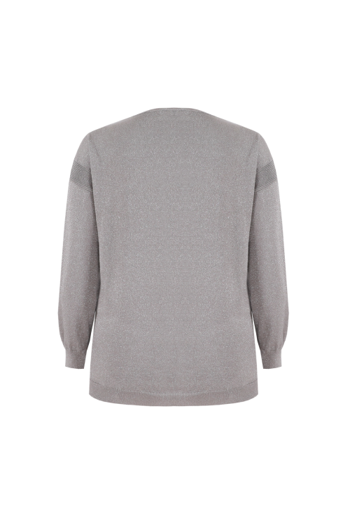 Kirsten knit pullover - Bronze & Sand