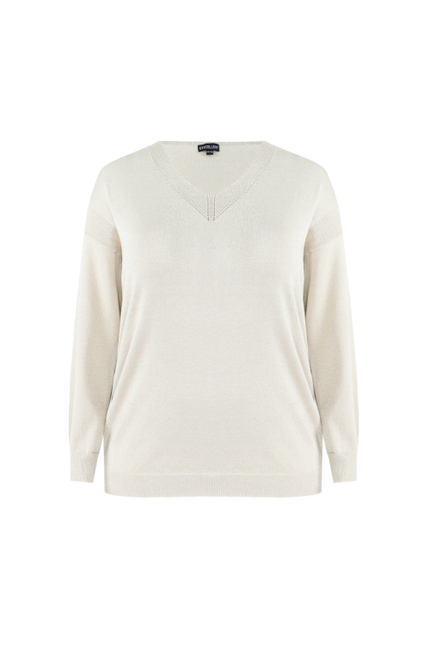 Kirsten knit pullover - Bronze & Sand