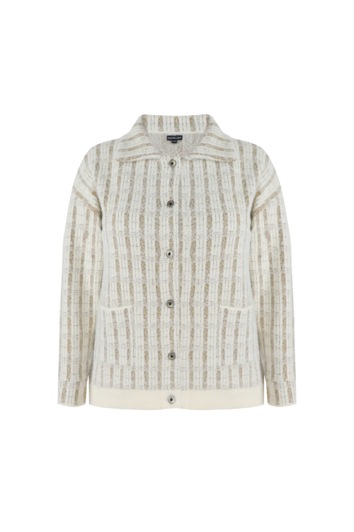 Melany knit cardigan - Wool white