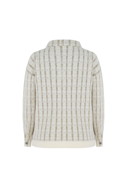 Melany knit cardigan - Wool white