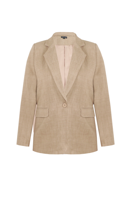 Kristen blazer - Light Camel