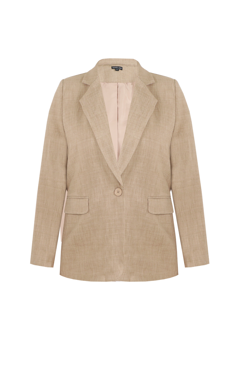 Kristen blazer - Light Camel