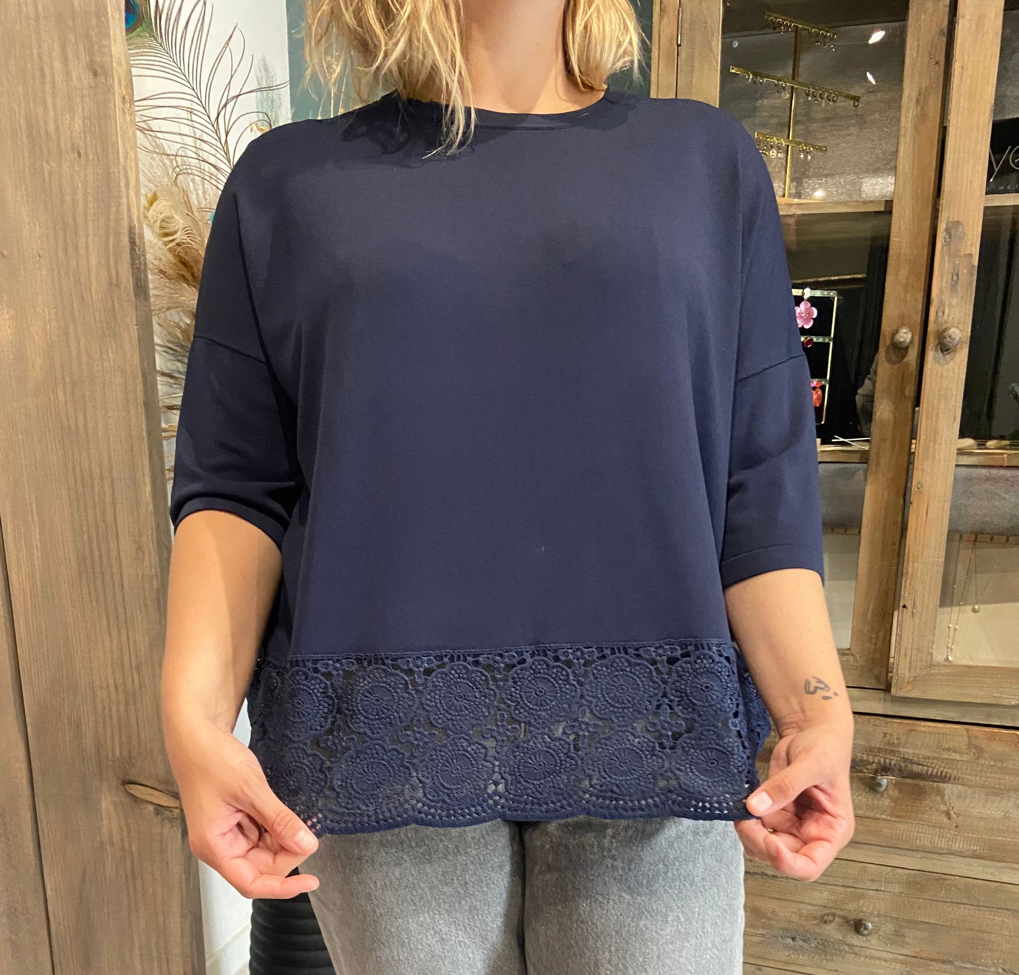 Blouse - Blauw