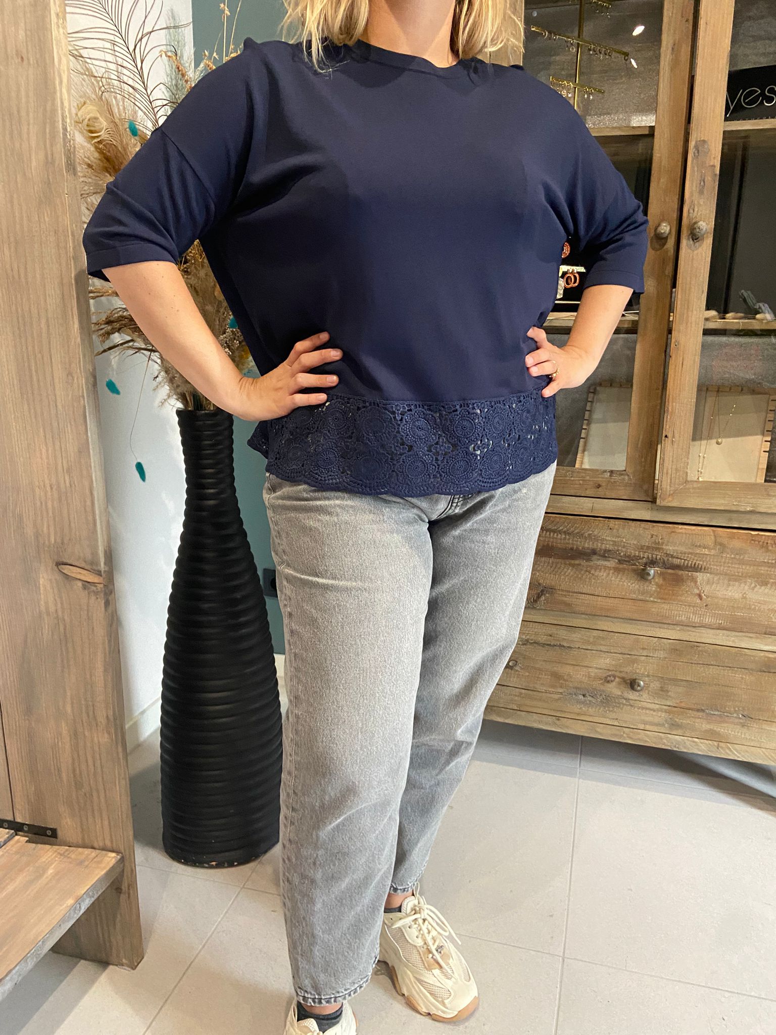 Blouse - Blauw