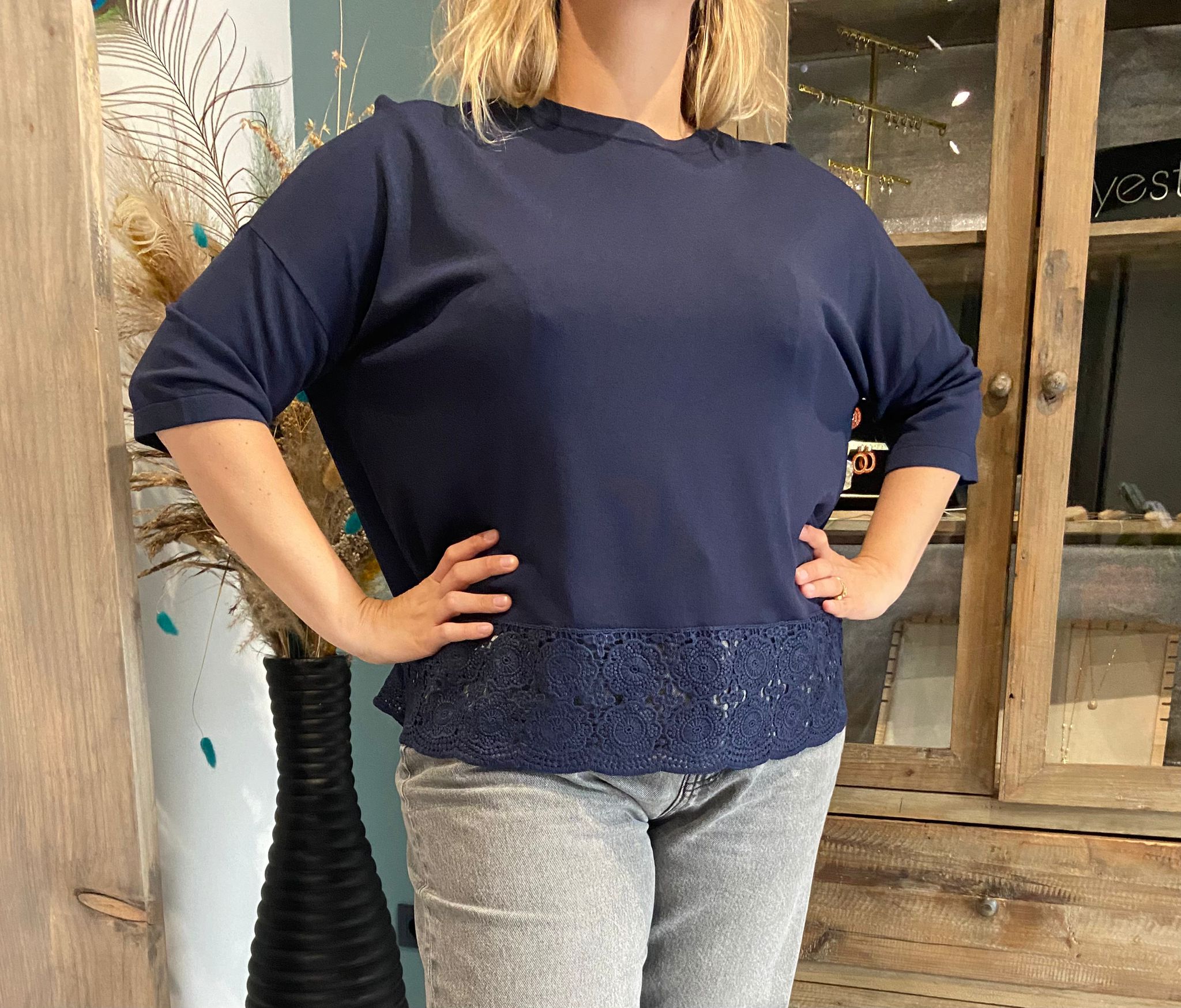 Blouse - Blauw